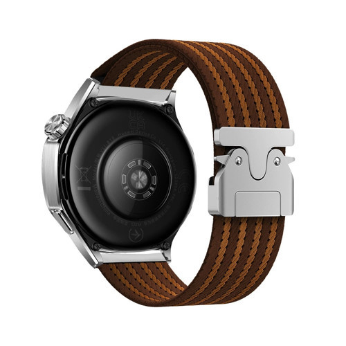 Huawei Watch GT 3 42mm Zore KRD-133 22mm Naylon Kumaş Hasır Örgülü Kordon
