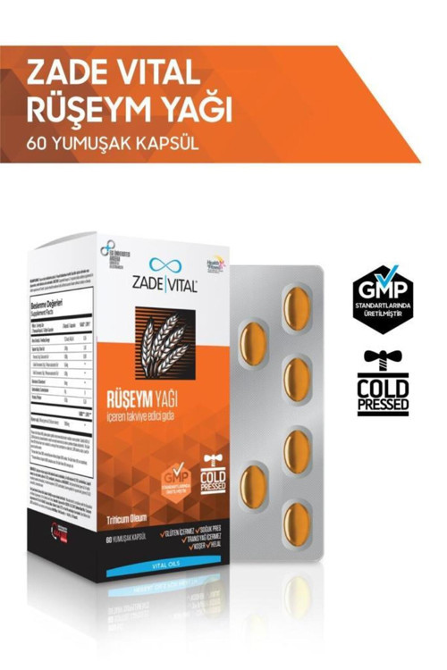 Ruşeym Yağı 500 mg 60 Kapsül