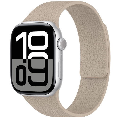 Apple Watch 42mm Zore KRD-136 Kabartma Desenli Silikon Kordon