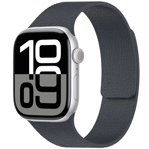 Apple Watch 42mm Zore KRD-136 Kabartma Desenli Silikon Kordon