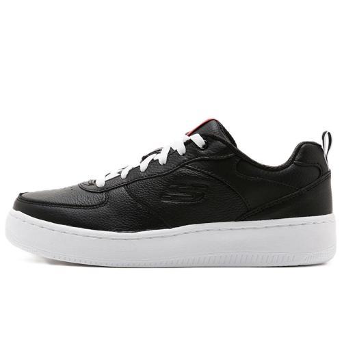 Sport Court 92-Illustrious Leather Memory Foam Womens Sneaker Hakiki Deri Hafızalı Taban Kadın Günlük Spor Ayakkabı Siyah
