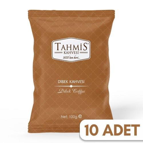 10'lu Sade Dibek Türk Kahvesi 100 Gr 10'lu Paket Seti