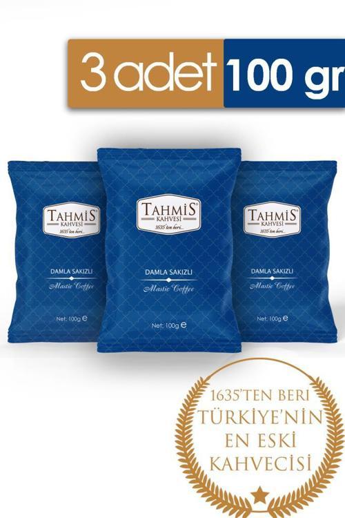 Damla Sakızlı Türk Kahvesi 100 Gr 3'lü Paket 