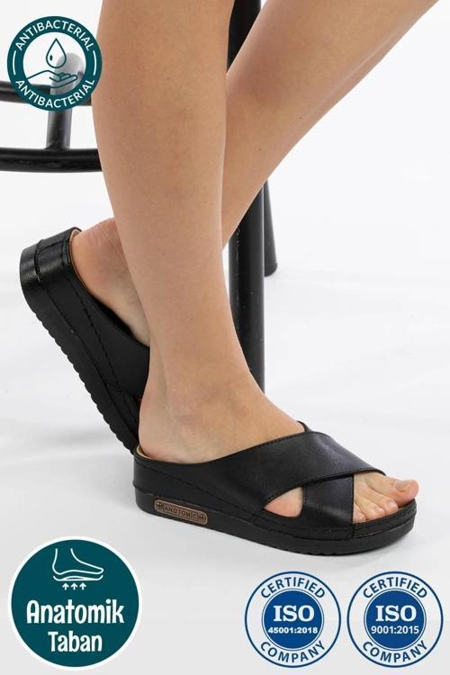 3029 Ortopedik Comfort Günlük Topuklu Kadın Terlik