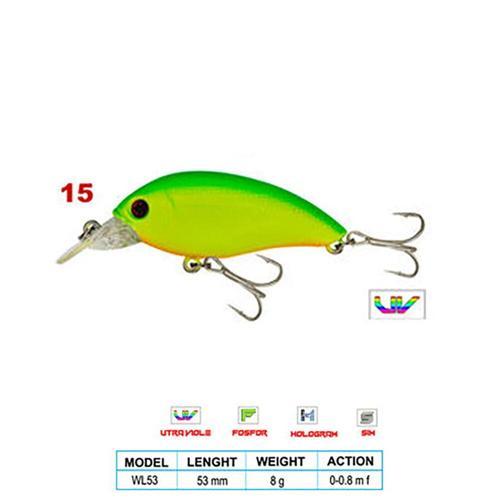 COUPE CL:15 53mm 8gr 0-0.8m F