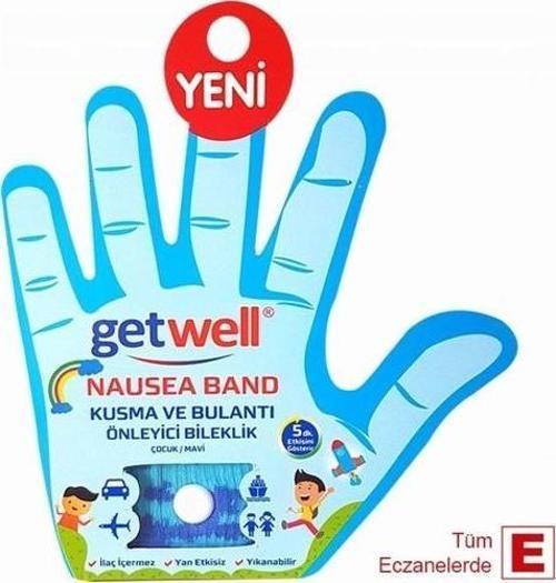 Nausea Kusma Ve  Bileklik Band (Çocuk) Mavi