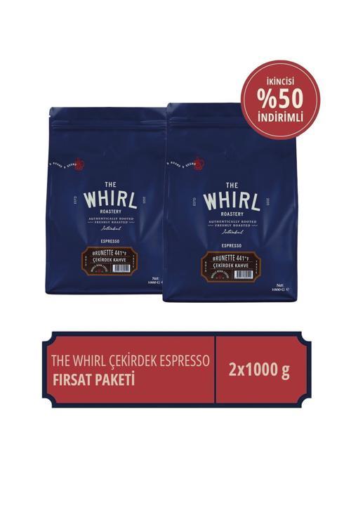 Espresso Brunette 441°F Çekirdek Kahve 1 kg x 2 Adet
