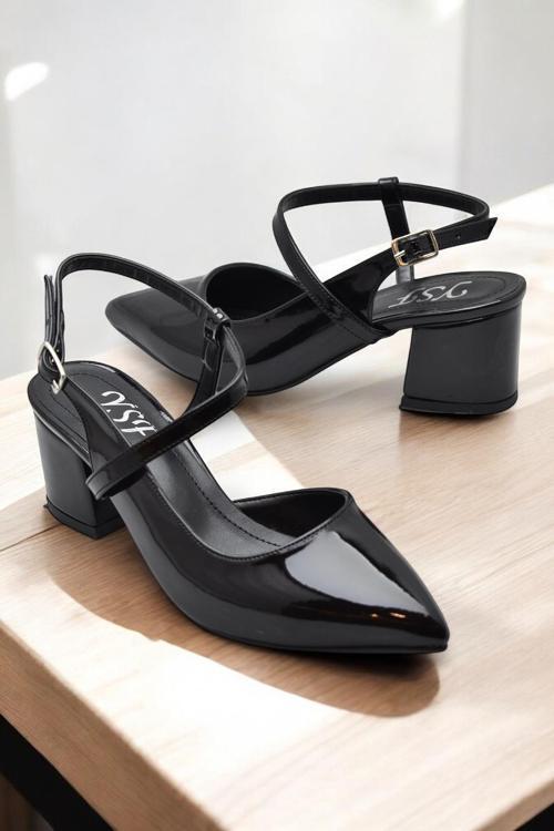 6512 6cm Kadın Topuklu Ayakkabı Stiletto Abiye Düğün Nişan Ayakkabısı