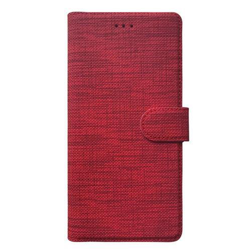 Xiaomi Redmi Note 7 Uyumlu Kapaklı Tam Korumalı Kumaş Kılıf