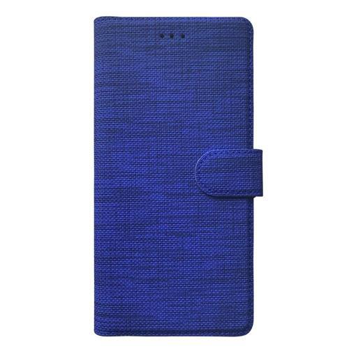 Samsung Galaxy J7 Prime Uyumlu Kapaklı Tam Korumalı Kumaş Kılıf