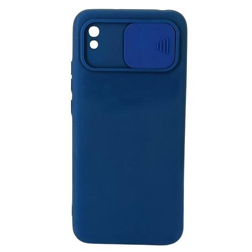 Xiaomi Redmi 9A Uyumlu Kamera Sürgülü Mat Silikon Kılıf