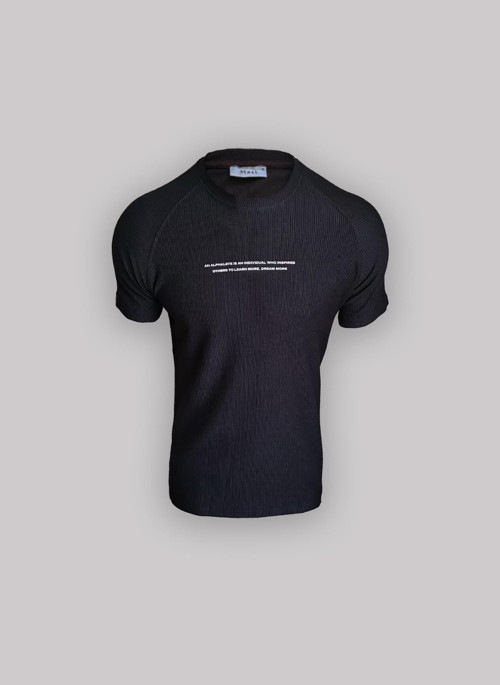 Bisiklet Yaka Slim Fit Erkek T-Shirt
