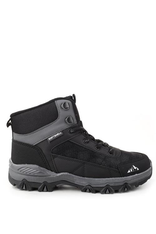 Alfa Erkek Çocuk Softshell Outdoor Kaymaz Taban Bot