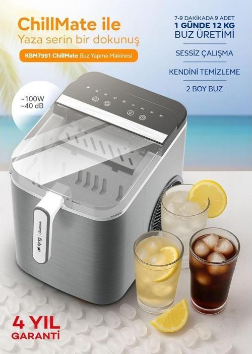 King Chıllmate KBM7991 Buz Makinesi