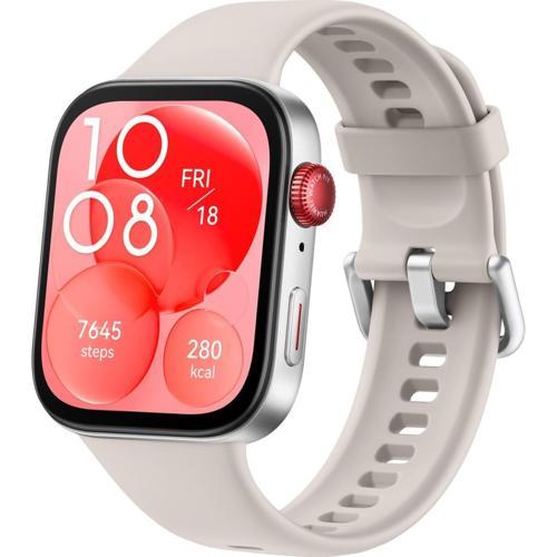 HUAWEI WATCH Fit 3 Beyaz Kauçuk Kayış