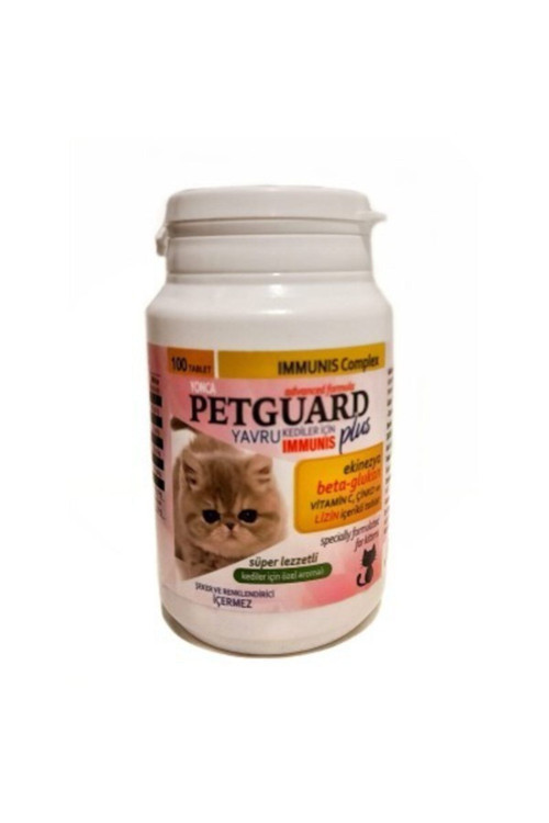 Petguard Plus Immunıs Yavru Kediler Için Tablet (100 Adet)