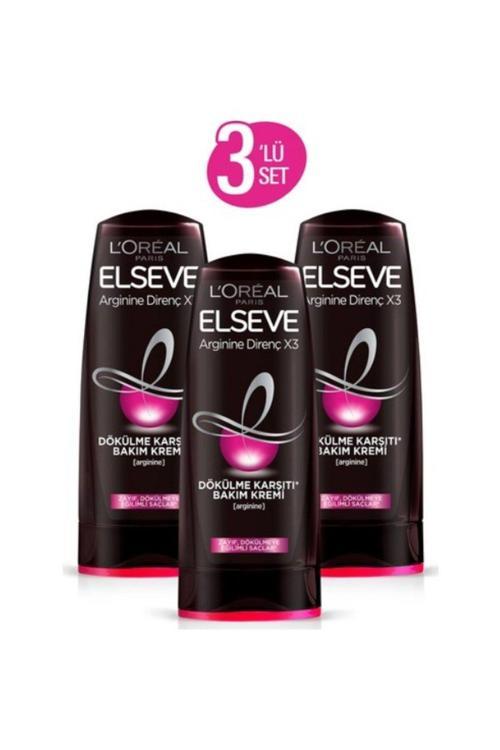 Komple Direnç Dökülme Karşıtı Saç Bakım Kremi 3X390 Ml
