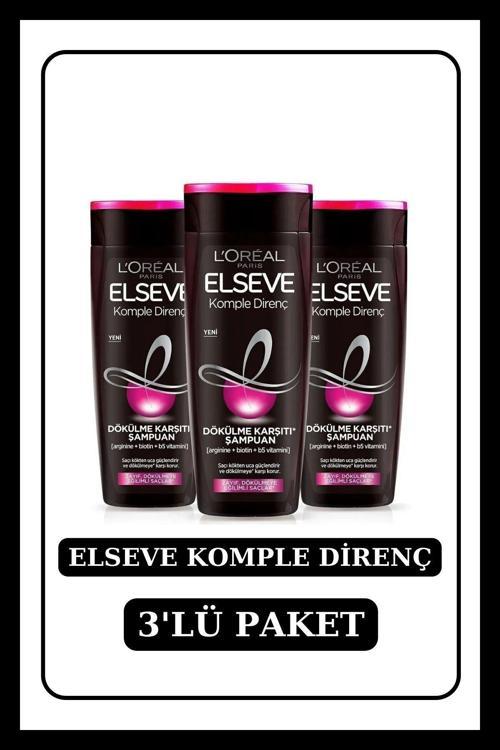 Komple Direnç Dökülme Karşıtı Şampuan 360 Ml X3 Adet