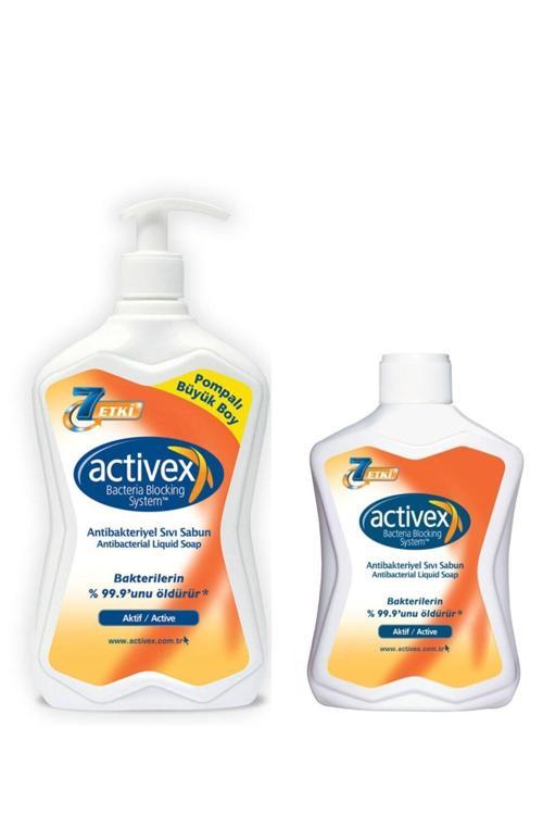 Activex Sıvı Sabun 700 Ml Pompalı + 300 Ml Küçük Boy Set
