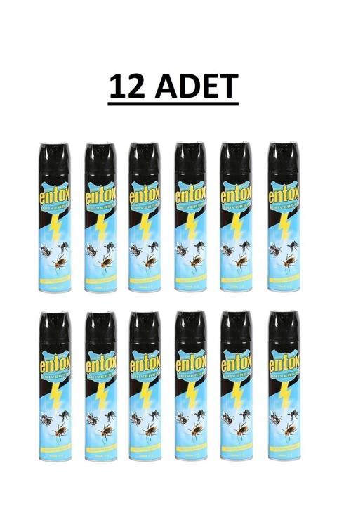 Hamamböcegi Karasinek Sivrisinek Ilacı 300 Ml 12 Adet