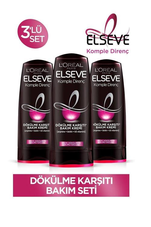Saç Kremi 390 Ml Komple Direnç Dök. Karşı X3 Adet