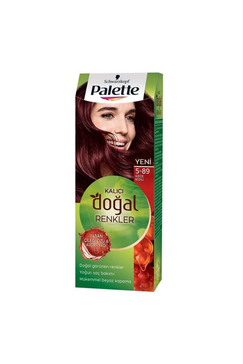 Palette Doğal Saç Boyası 5-89 Gece Kızılı
