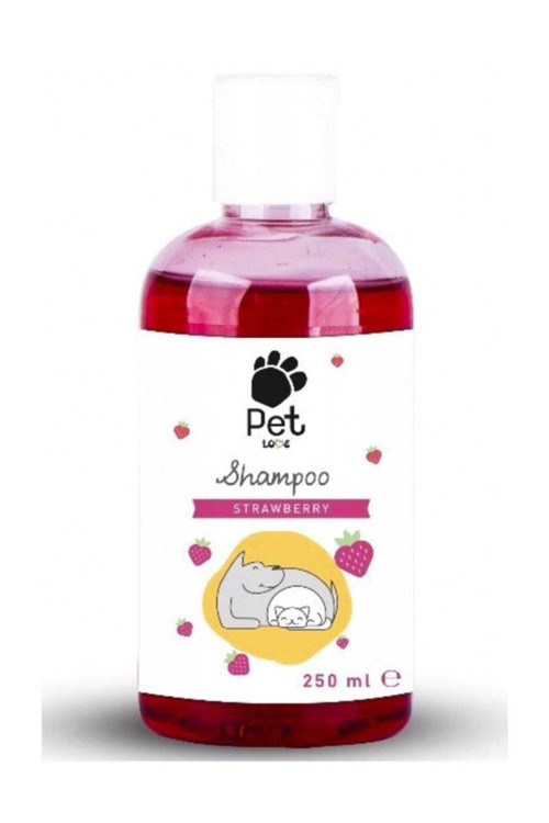 Petlove Çilekli Kedi Köpek Şampuanı