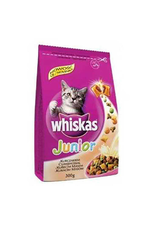Whiskas Junior Tavuklu Yavru Kedi Mamasi 300 Gr