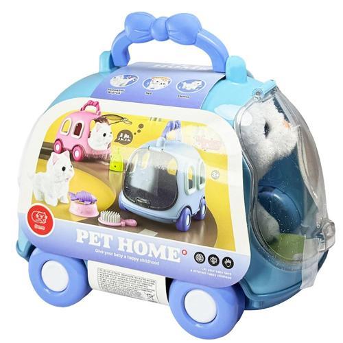Vardem Oyuncak Taşıma Çantalı Sesli Hareketli Kedi Set Vrd-Jnd-6801