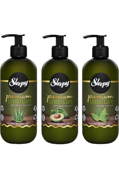 Premium Green Care Sıvı Sabun Seti (3X500 Ml )