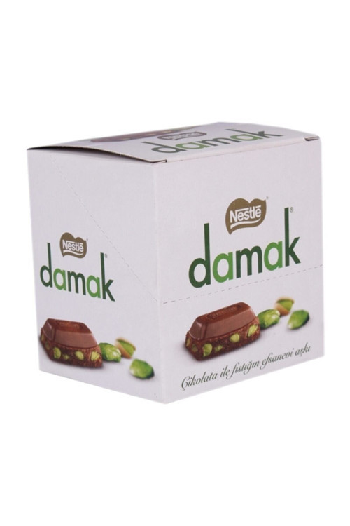 Damak Kare Antep Fıstıklı 65Gr- 6'Lı Paket