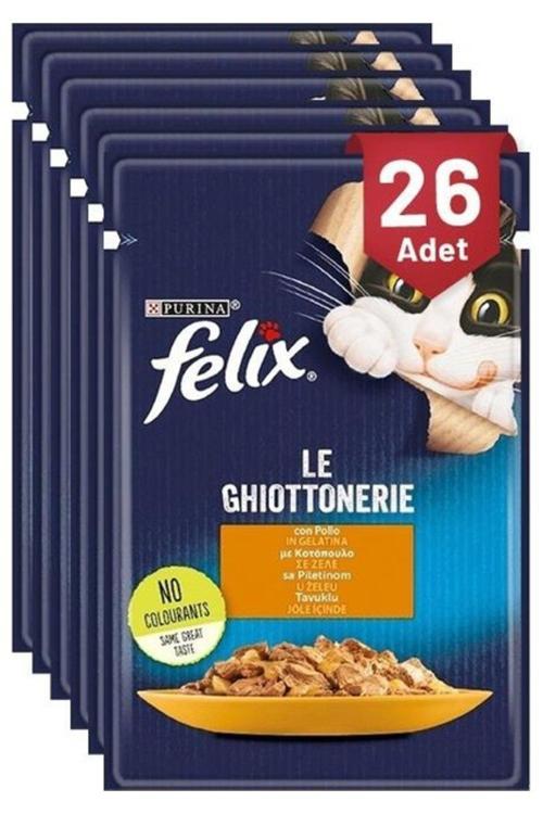 Felıx Tavuklu Pouch 85 Gr 26 Ad