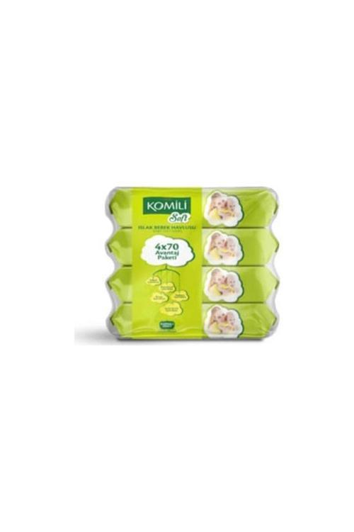 Soft Islak Havlu 4 X 70