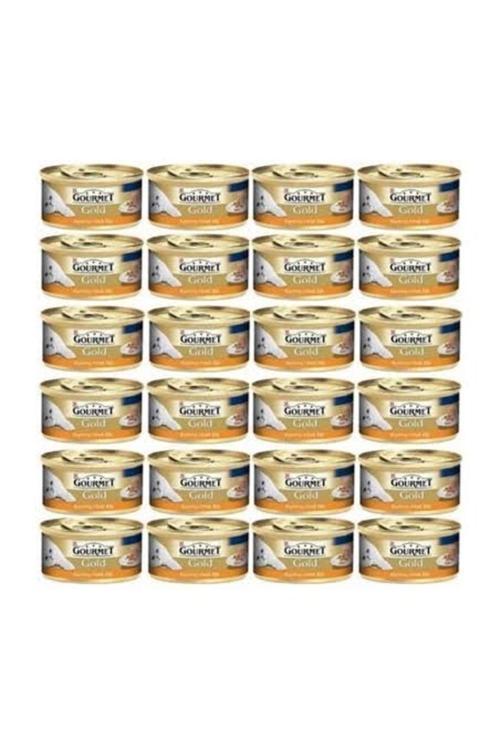 Purina Gold Kıyılmış Hindi Etli Yaş Kedi Maması 85 Gr 24 Al
