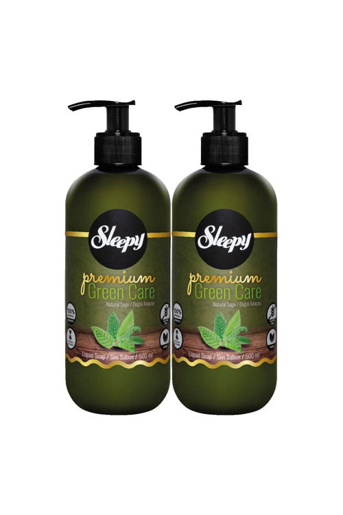 Premium Green Care Adaçayı Sıvı Sabun 500 Ml 2 Adet