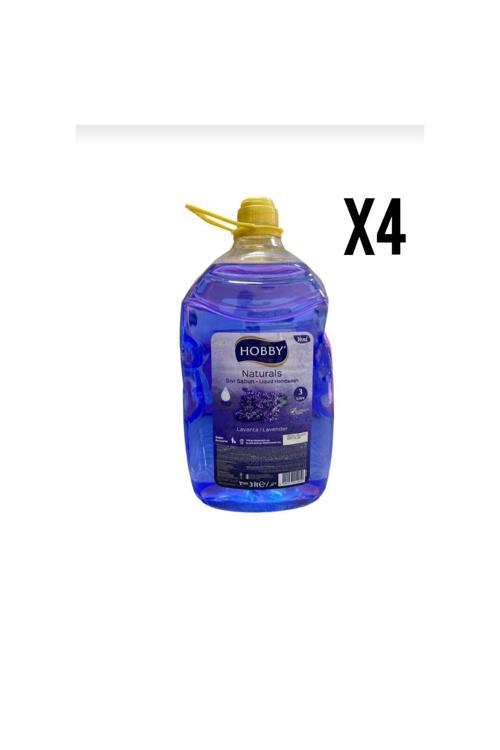Sıvı Sabun Lavanta 3 Lt × 4 Adet