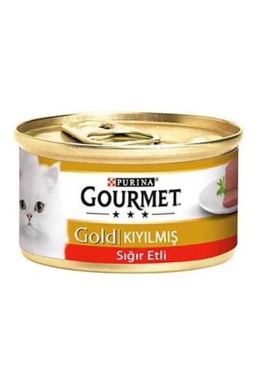 Kıyılmış Sığır Etli 85 Gr 6'Lı Paket Yetişkin Kedi Konservesi