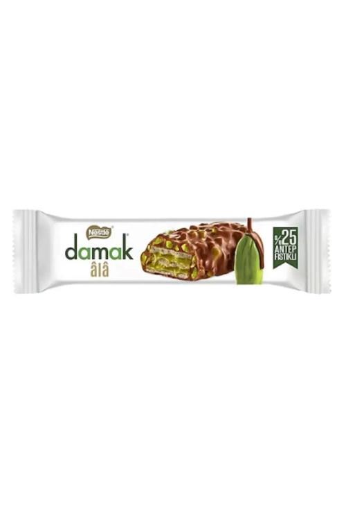 Damak Ala Antep Fıstıklı Gofret 30G X 12Li