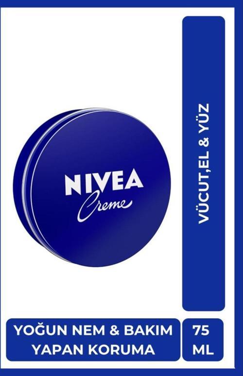 Creme 75ml, Yoğun Nemlendirici, Bakım Yapan Koruma, Eucerit, Yumuşak Ve Pürüzsüz Cilt, El Yüz Vücut