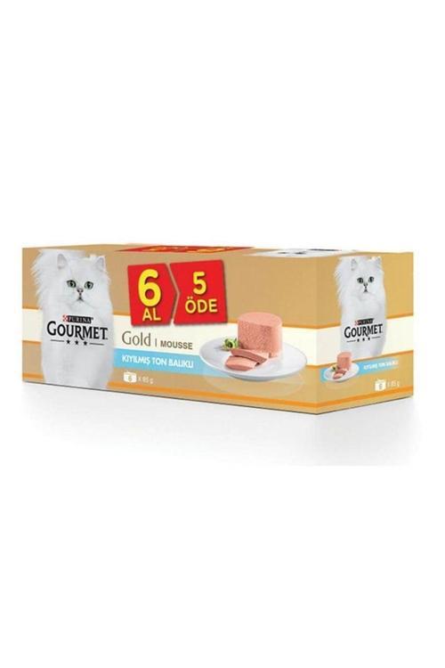 Purina 6'Lı Kıyılmış Ton Balıklı Kedi Konservesi 85 Gr