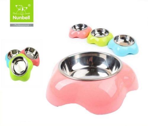 Tekli Çelik Mama Kabı 20 cm x 5 cm (1 Adet)