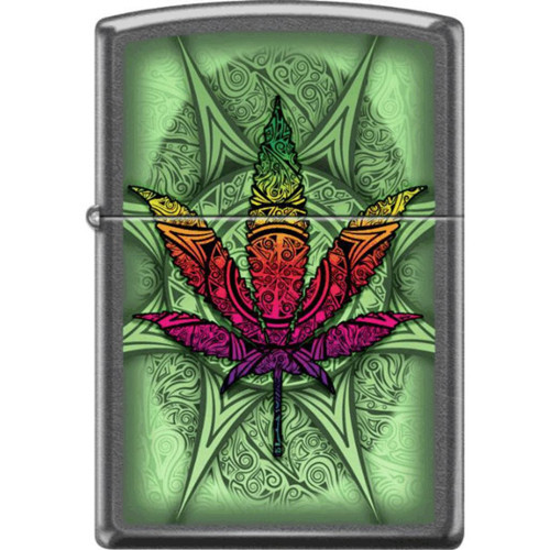 Çakmak Psychedelic Leaf Grey Dusk