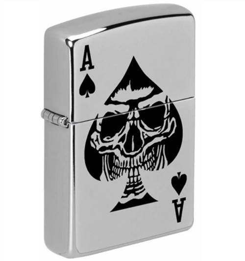 Çakmak Skull Ace Of Spade Design 49426-084704