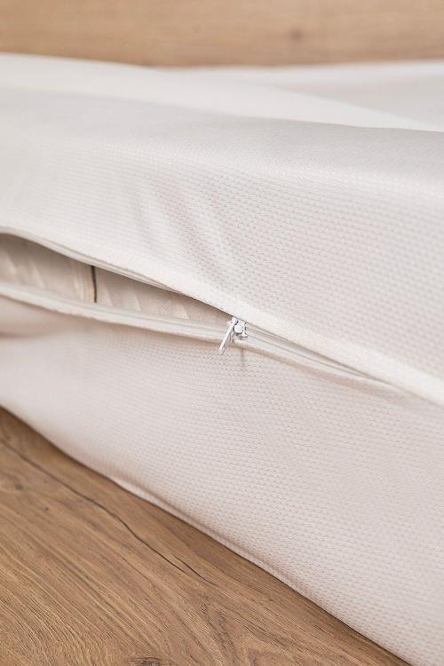 Full Koruma Fermuarlı Sıvı Geçirmez Yatak Koruyucu Alez (Yükseklik Tek K.:26Cm, Çift K.:35Cm)