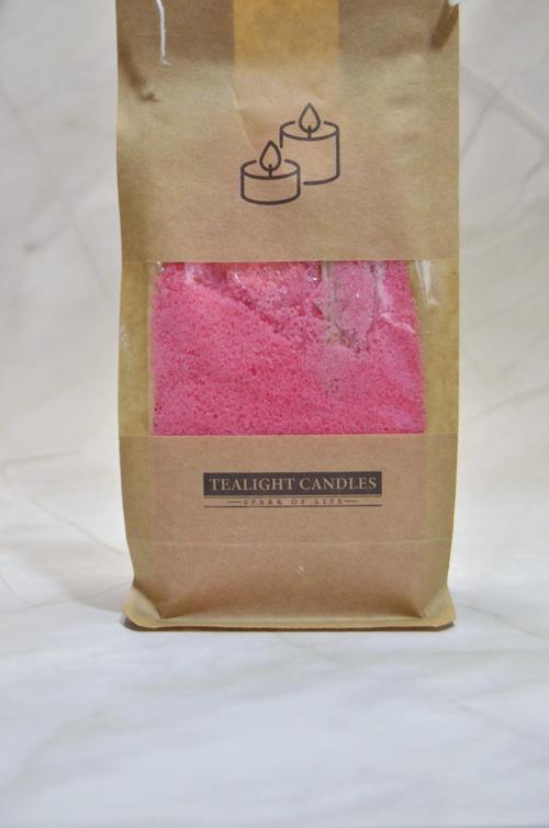 Toz Mum Kokulu İnci Tozu Mum 250 gr Toz Formda Dekoratif Mum Fitilli