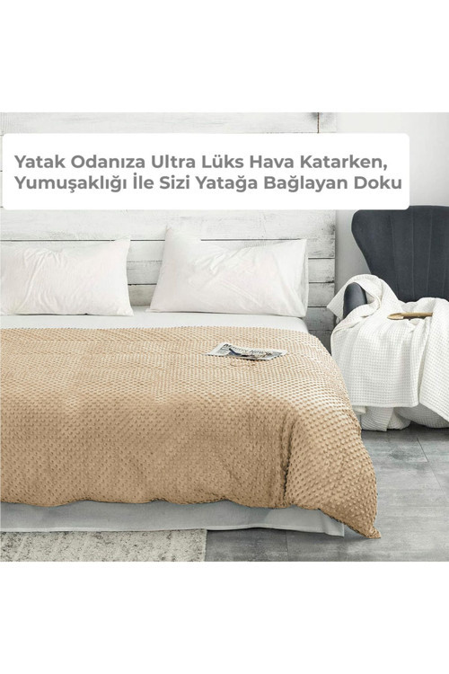 Wellsoft Yorgan / Ağırlıklı Battaniye Nevresimi Çift Kişilik Kış Ve Bahar Ayları İçin, 200X220Cm