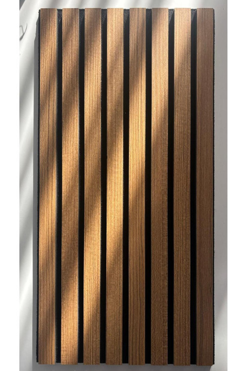 Akustik Duvar Paneli 30X60 Cm Koyu Teak 1 Adet