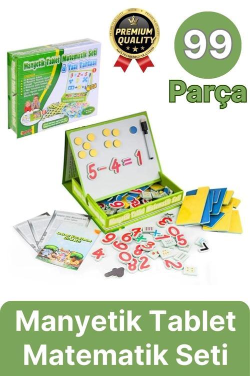 Özel Seri Eğlenceli Eğitici Öğretici Alfabe Rakam Sayı Yazı Tahtası Manyetik Tablet Matematik Seti