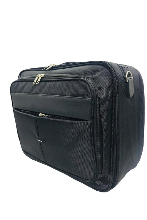 Kasalı Siyah Evrak, Laptop, Notebook Çantası 15.6 Inc Siyah