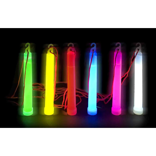 Büro Ev Ofis Etkinik Süsleri için 15CM Karanlıkta Parlar Fosforlu Asılır İpli Glow Stick Lamba Seti